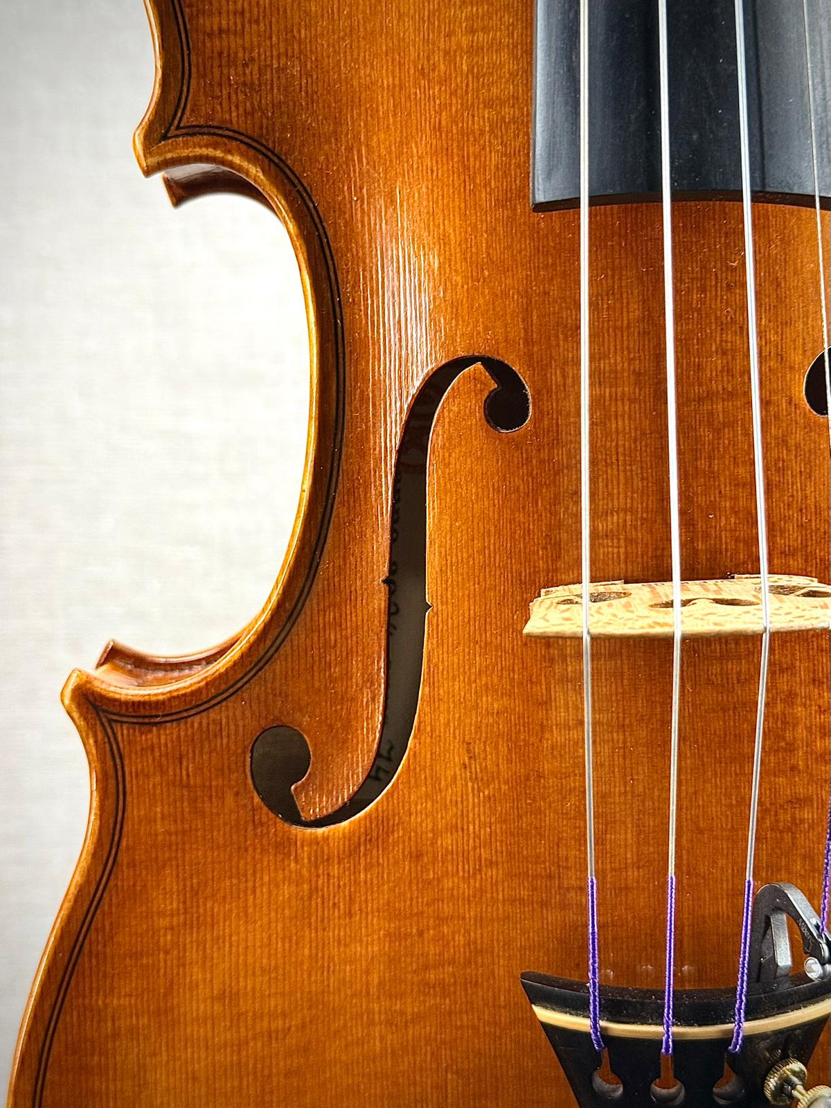 Violin detalj - Framsida